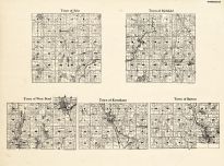 Washington County - Erin, Richfield, West Bend, Kewaskum, Barton, Wisconsin State Atlas 1930c
